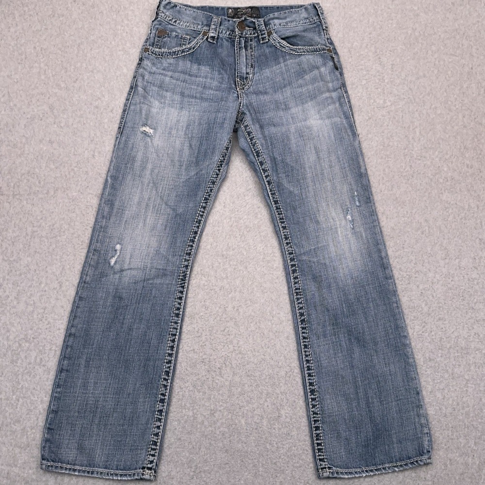 Silver Jeans Men's Relaxed Denim - Medium Blue